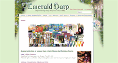 Desktop Screenshot of emeraldharp.com